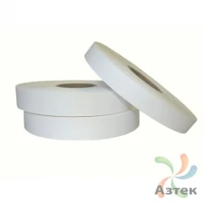 Нейлоновая лента 10мм х 200м втулка 76 мм, цвет - белый	